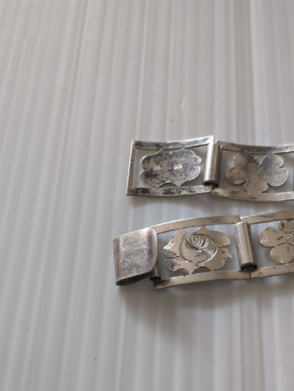 Vintage Silver Link Bracelet